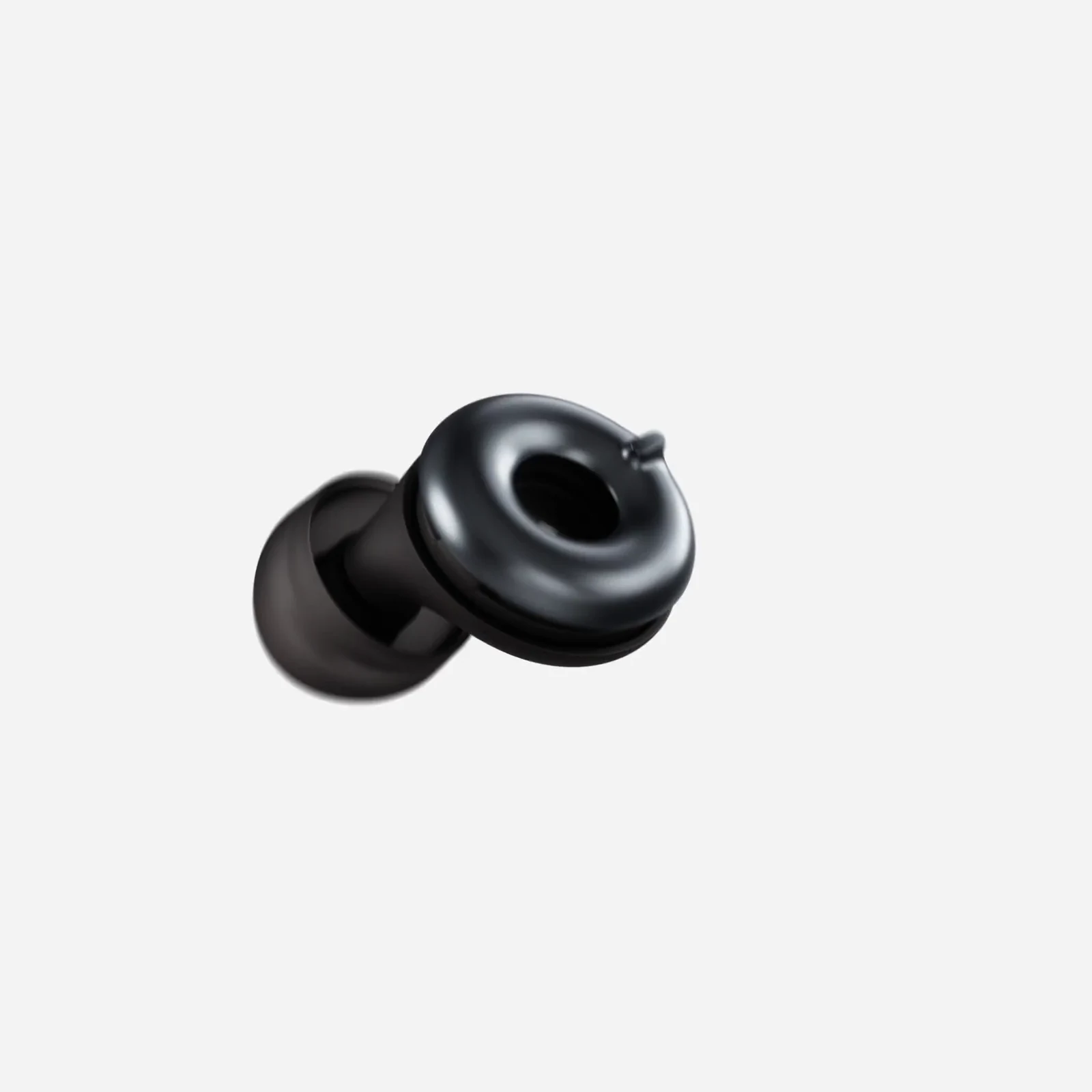 Loop earplug, shown assembled